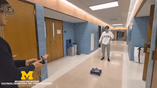 Demo of HEATSeeker robot in action